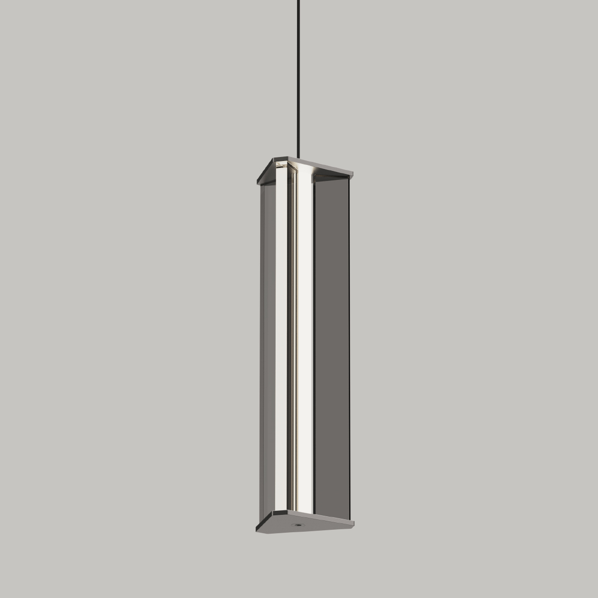 подвесной светильник delight collection md24001031-1b nickel/grey