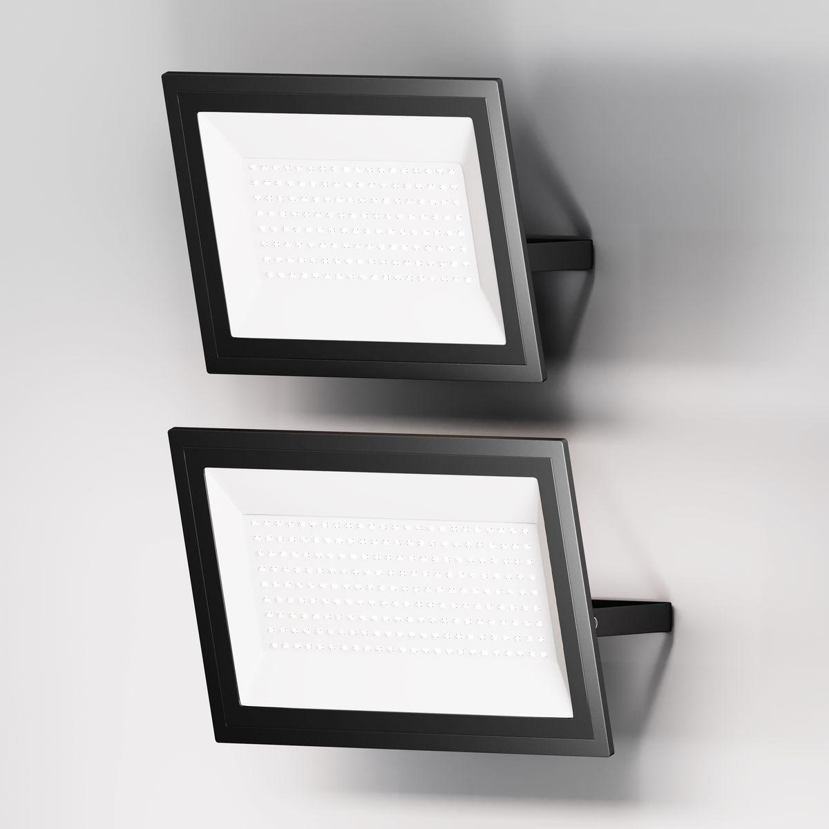 прожектор светодиодный maytoni flood 150w 6500k fl001-l150b6k