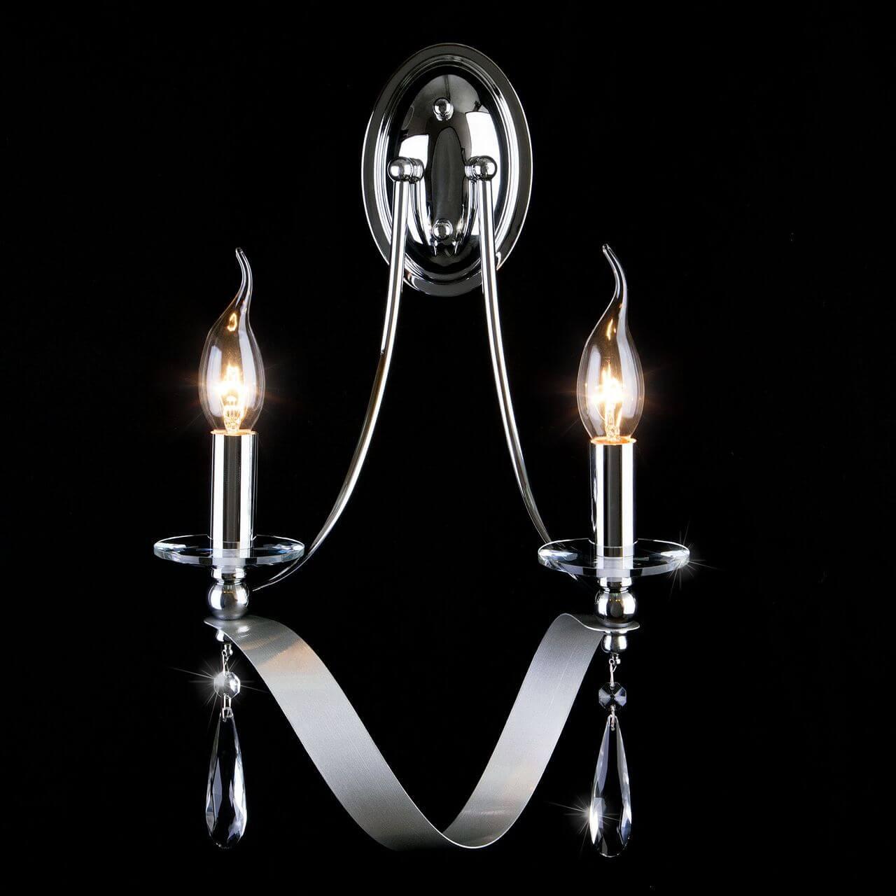 бра eurosvet adelia 60064/2 хром