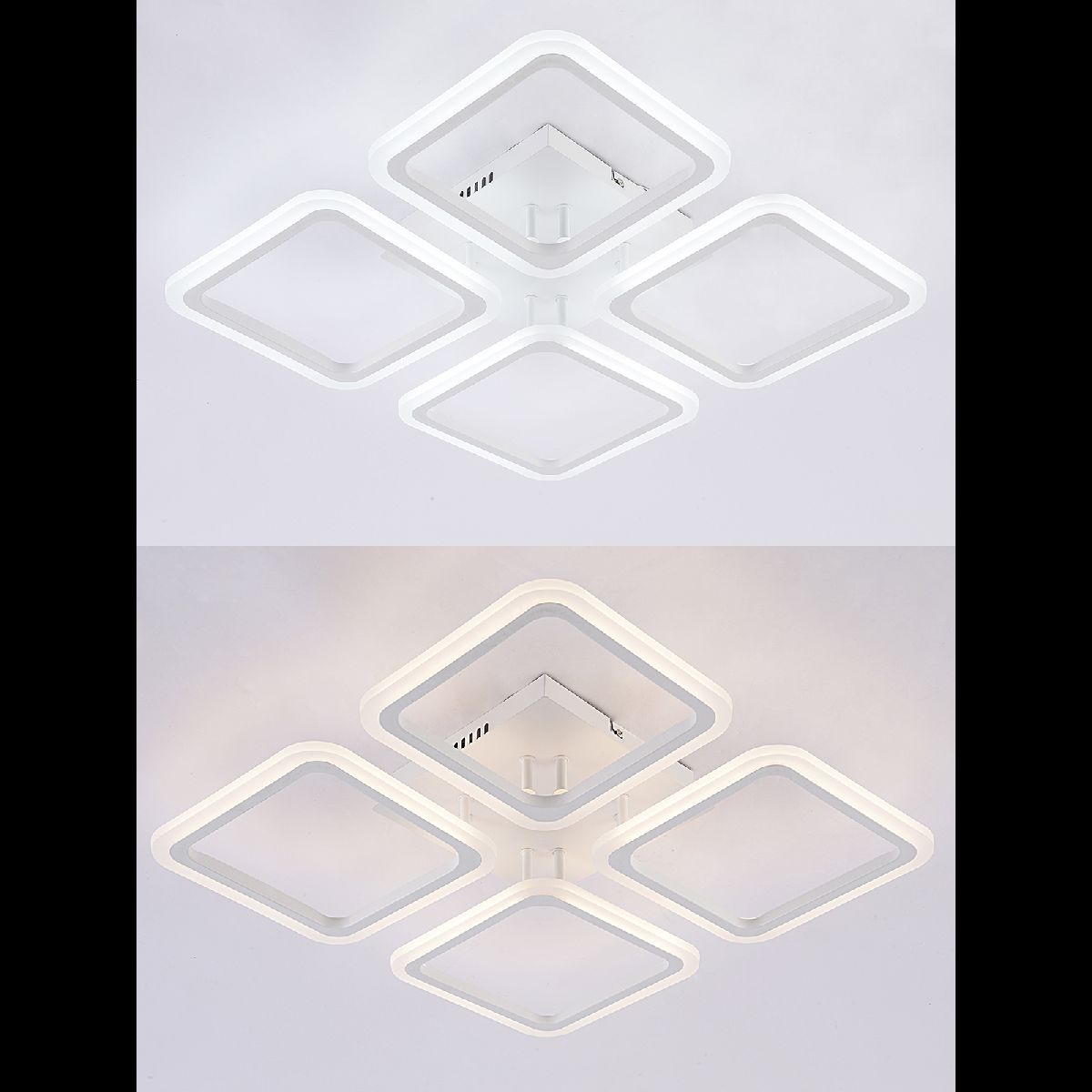 потолочная люстра natali kovaltseva spektr led lamps 81108/3c