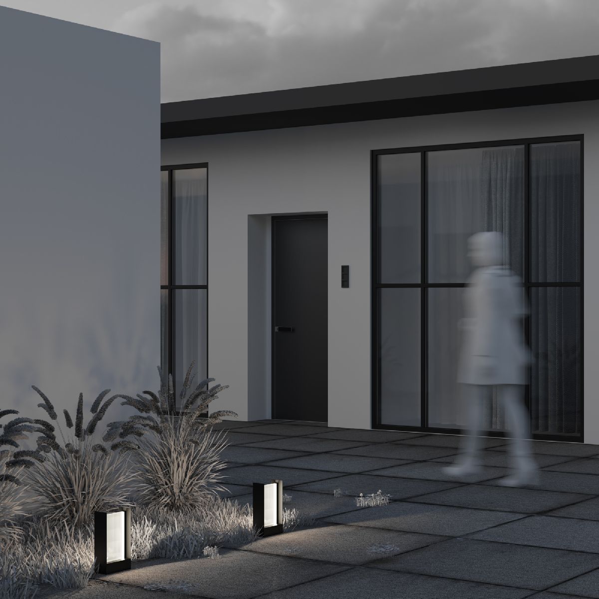 ландшафтный светильник maytoni reso o445fl-l20gf3k