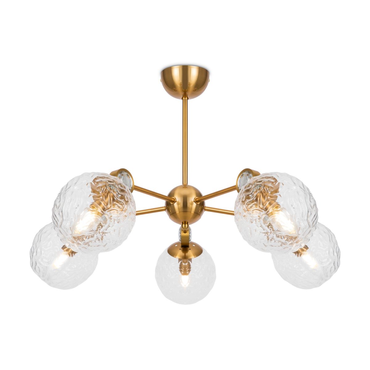 люстра на штанге freya mellow fr5264pl-05bs