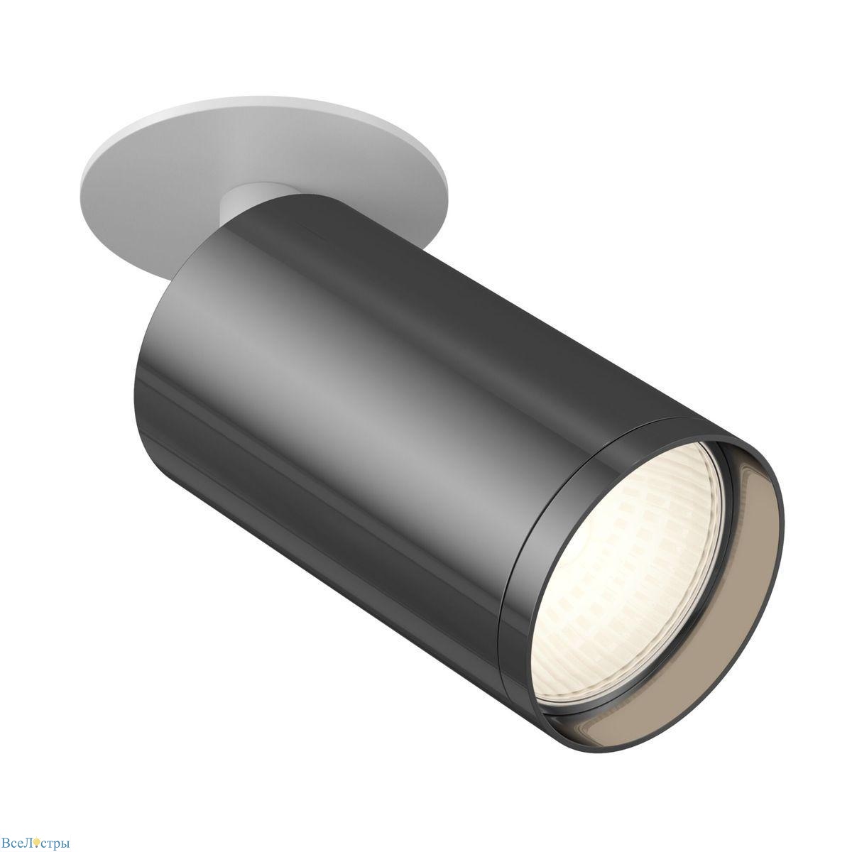встраиваемый спот maytoni technical focus s c049cl-1wgf (c049cl-01w+tra020-01gf)
