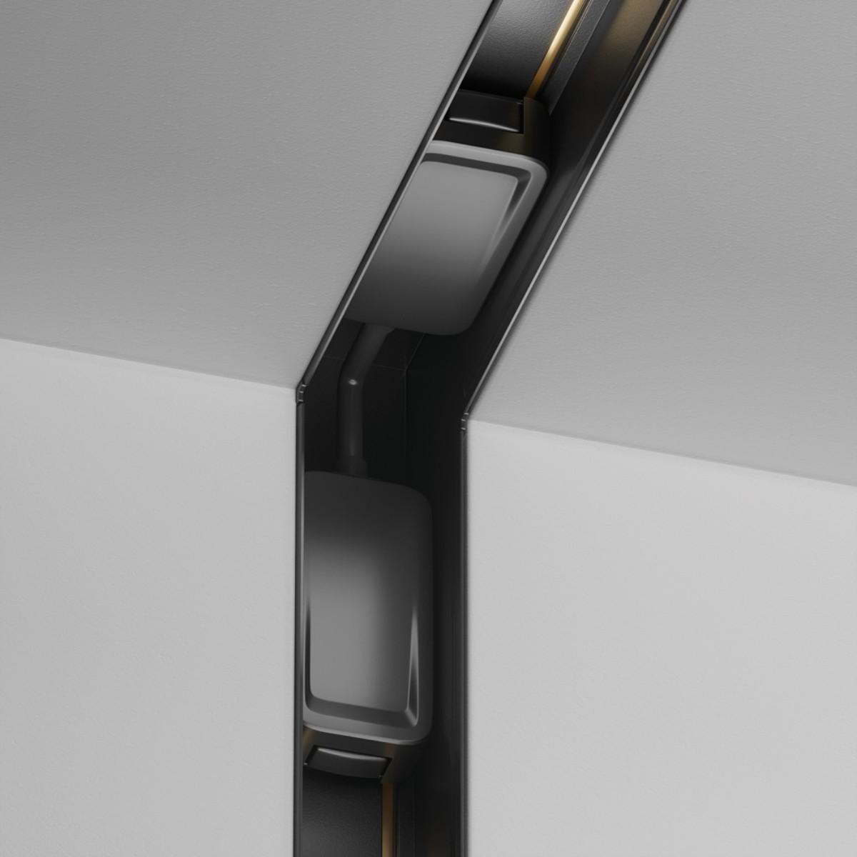 коннектор l-образный maytoni technical radity tra084ct-12b
