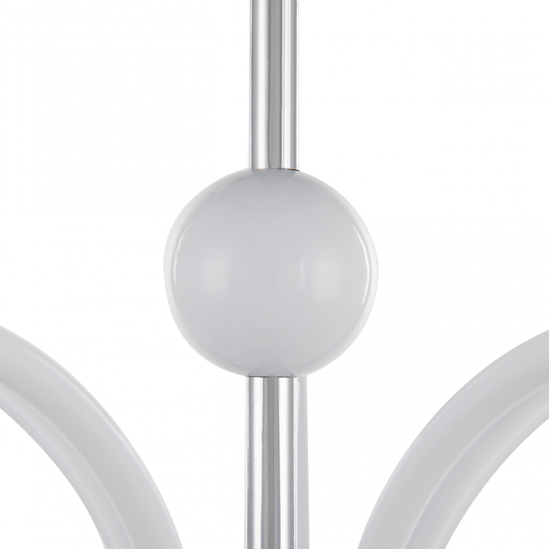 люстра на штанге arte milano napoli 321410/5 cr+wh