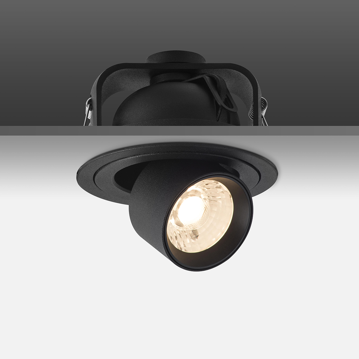 встраиваемый светильник delight collection da82 da8204rr диаметр 10