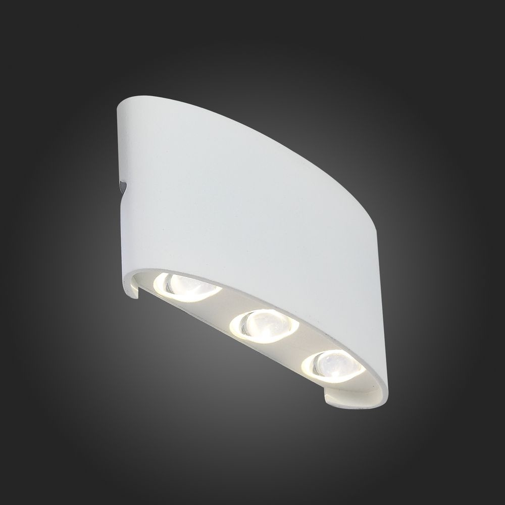 уличный настенный светодиодный светильник st luce bisello sl089.501.06