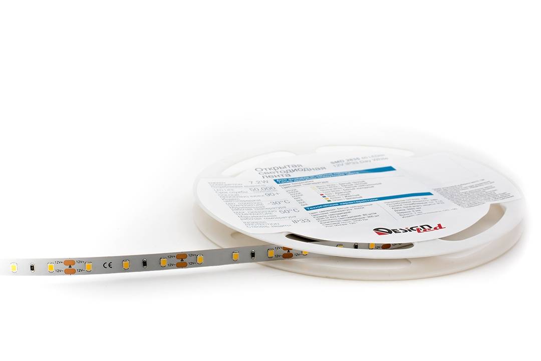 светодиодная лента designled dsg260-12-nw-33 001491