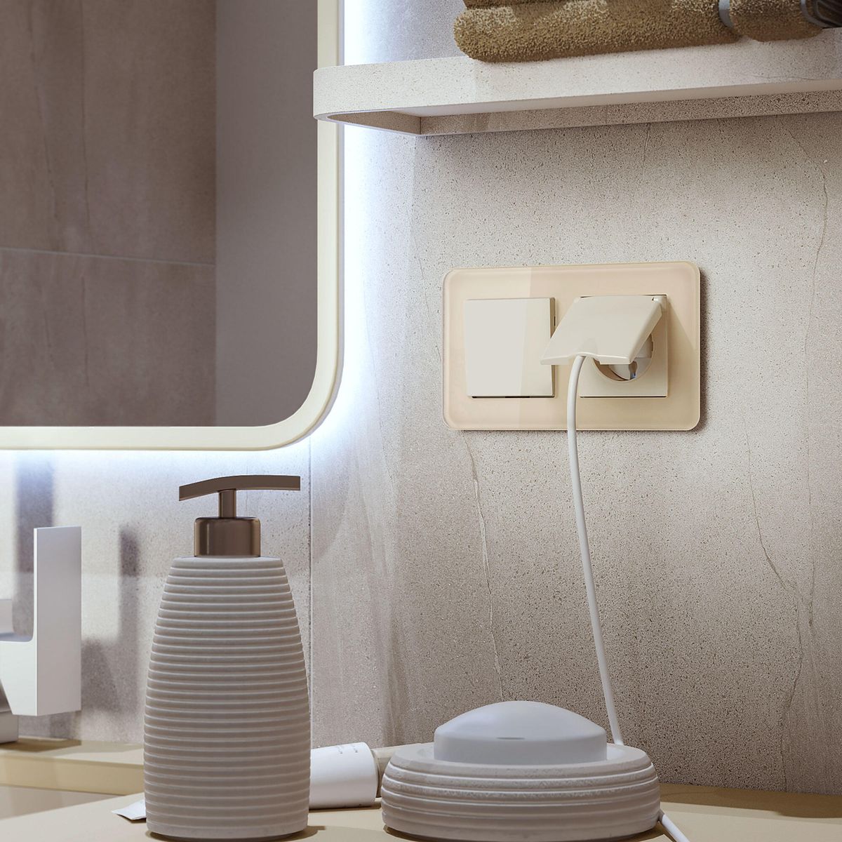 рамка werkel elite на 2 поста айвори w0022443 4690389180712