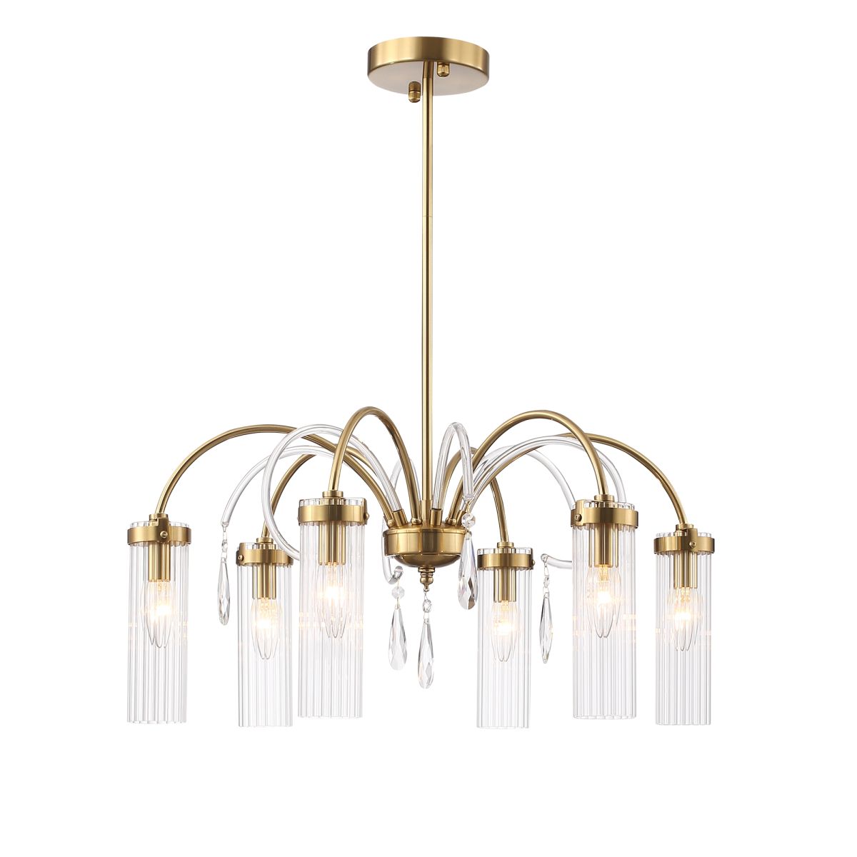 люстра на штанге st luce люминера sl1401.303.06