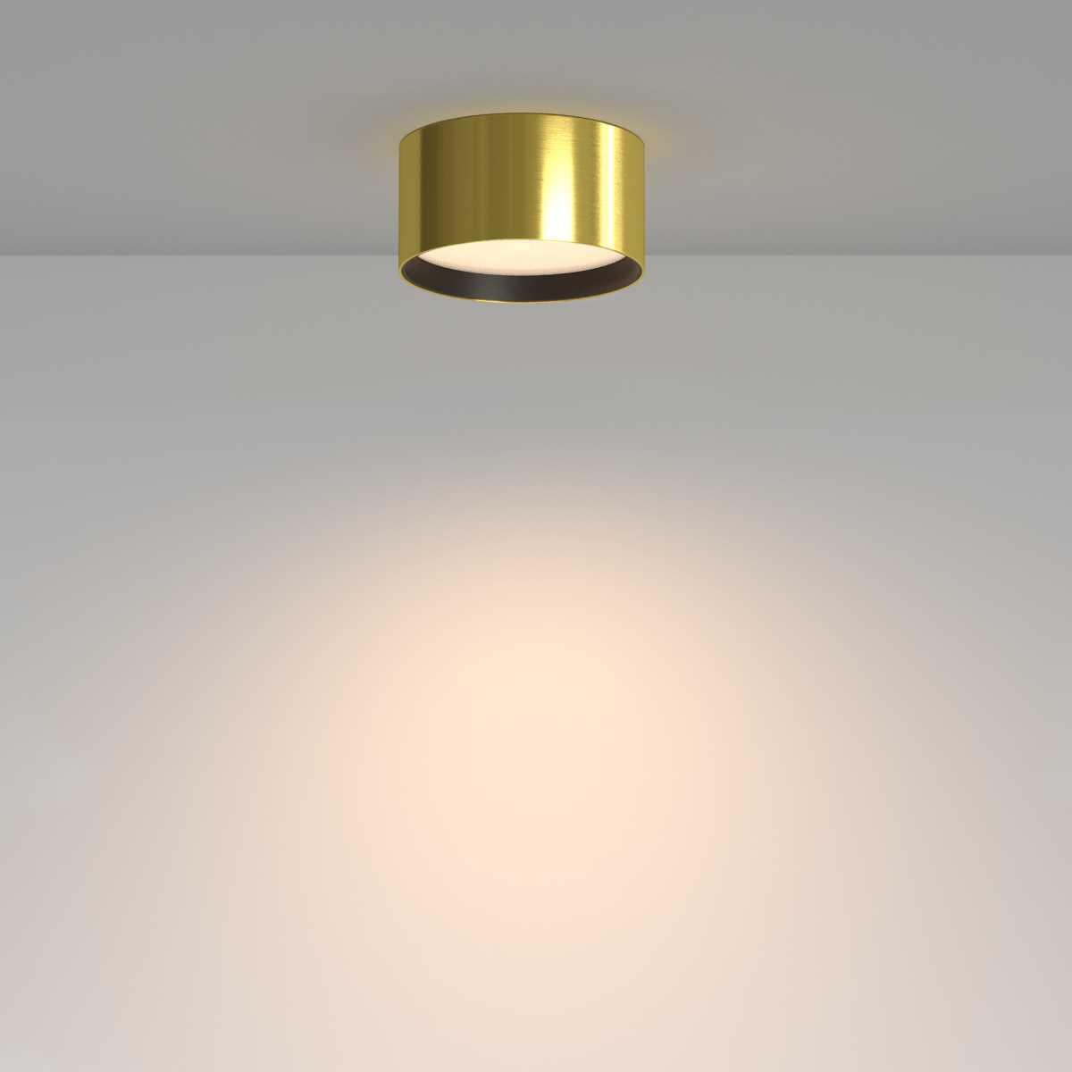 потолочный светильник maytoni technical c091cl-12w3k-bs