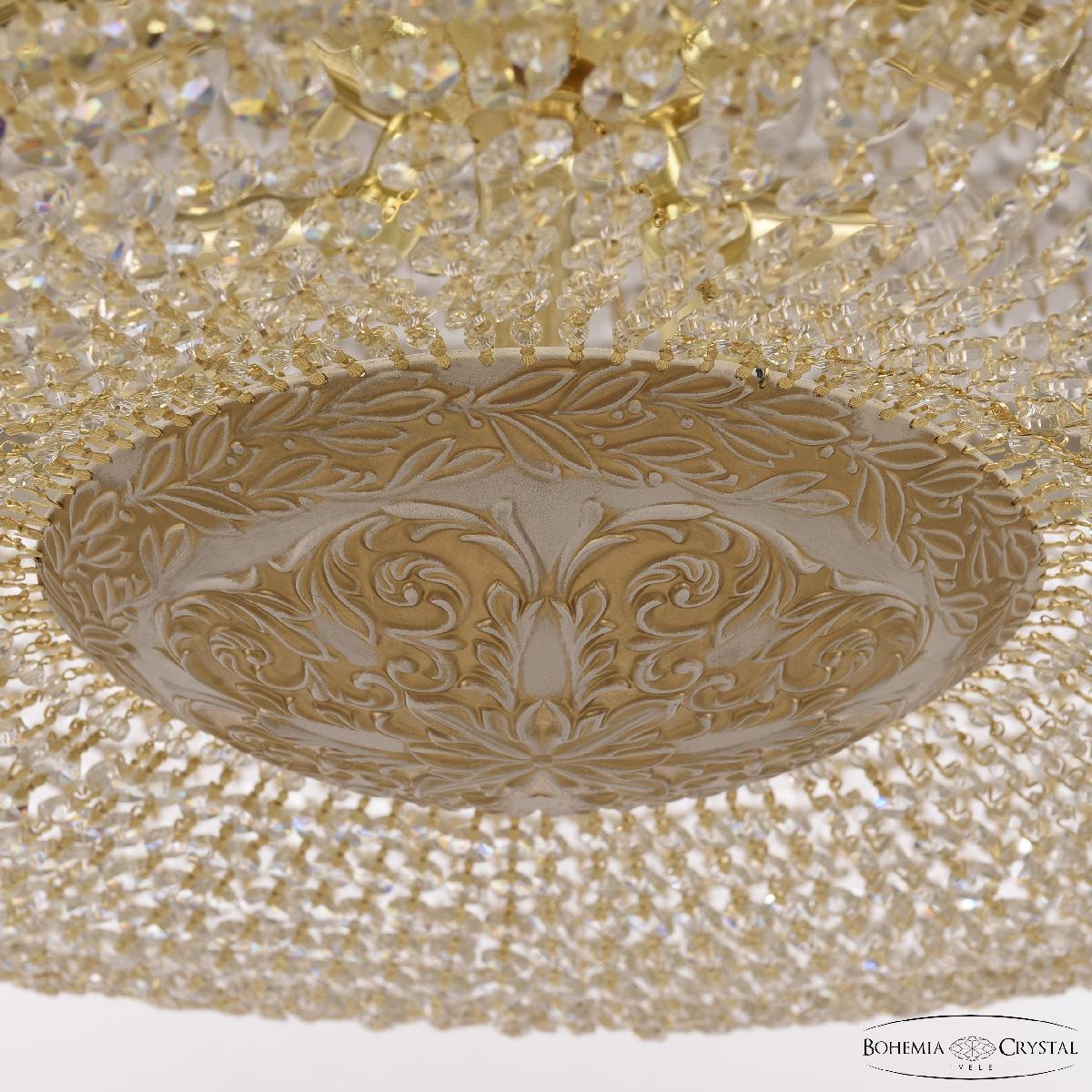 потолочная люстра bohemia ivele crystal al19051/80ol wmg