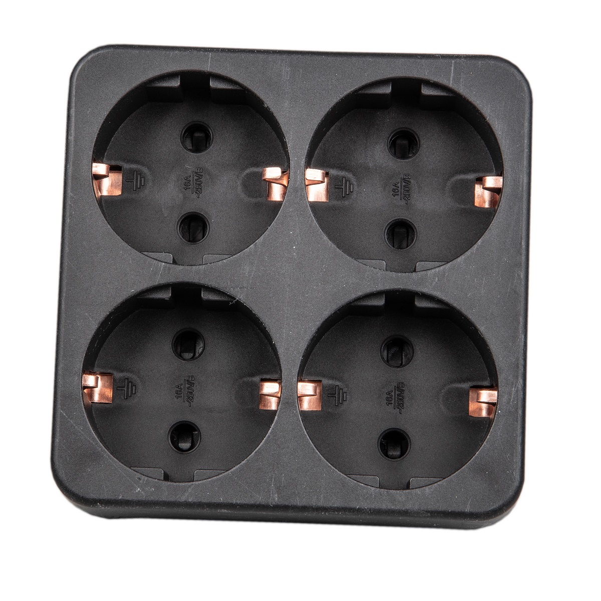 сетевой разветвитель uniel s-ges4-16s black ul-00011242