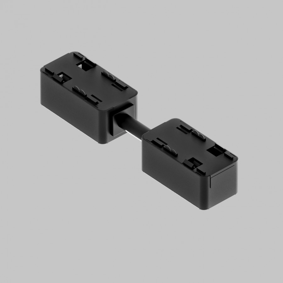 cоединитель питания для магнитного шинопровода imex ut25 il.0007.3010-120-bk
