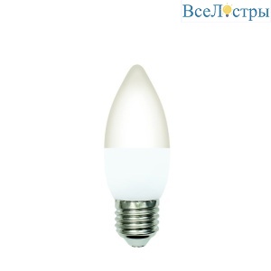 LED-C37-6W/3000K/E27/FR/SLS