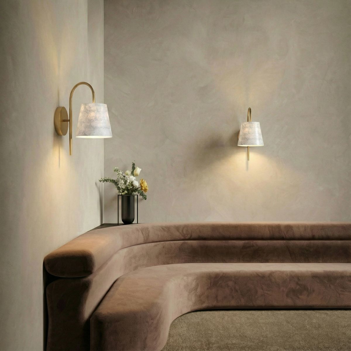 бра eurosvet pearl 101013 латунь/перламутр a072035