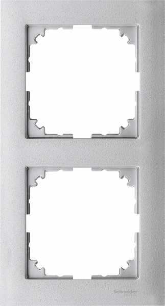 рамка на 2 поста schneider electric merten mtn4020-3660