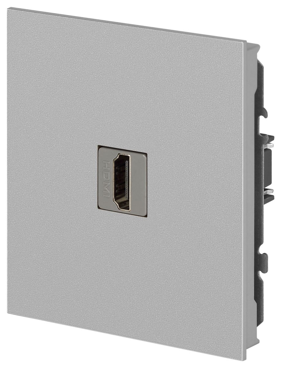 розетка эра arktik 16-3114-03 hdmi алюминий б0070506