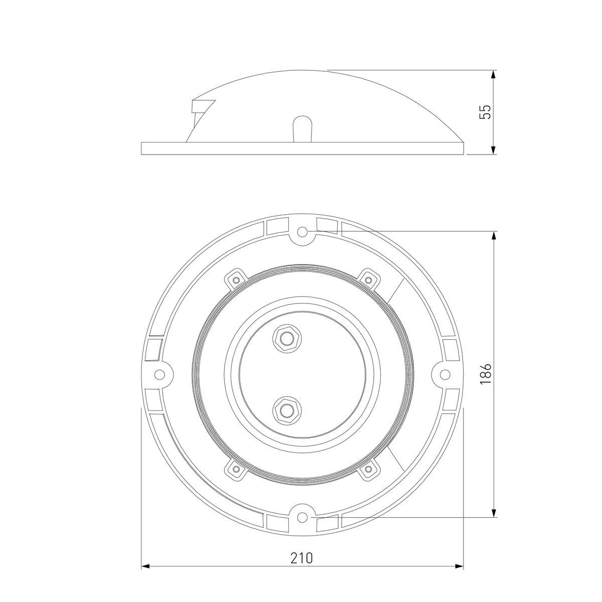 ландшафтный светодиодный светильник elektrostandard park 35167/s a065926