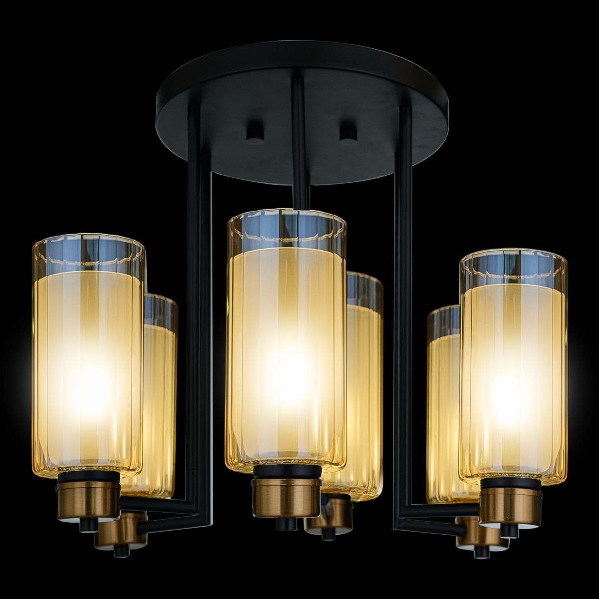 потолочная люстра 33 идеи chn900.06.bl17.asb-m15am