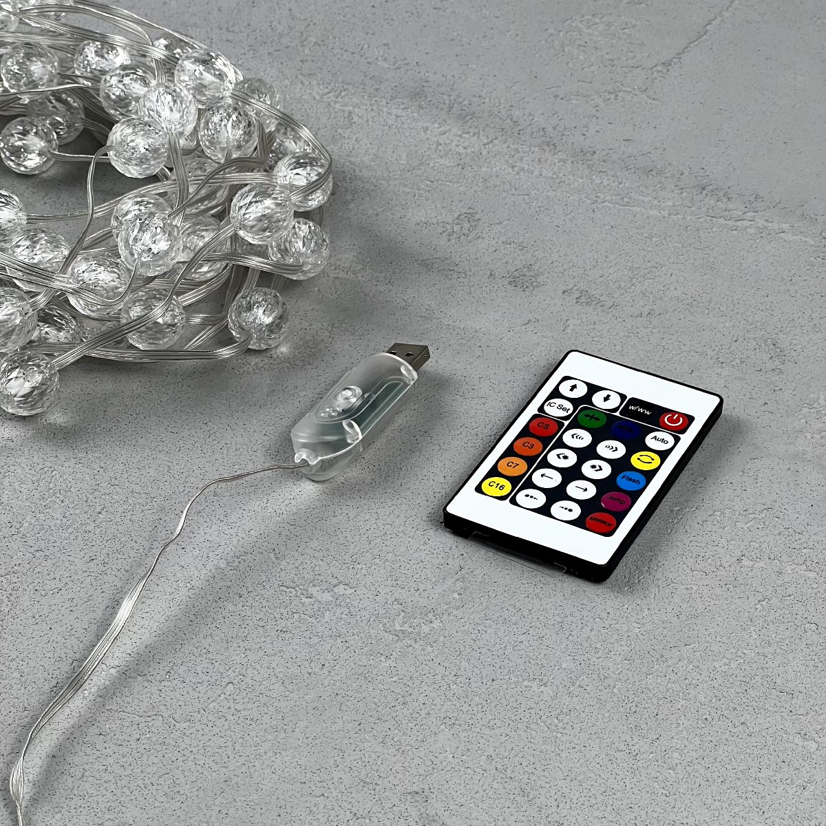 гирлянда шарики смарт laitcom (ltc) mbsmart100-10-5rgb