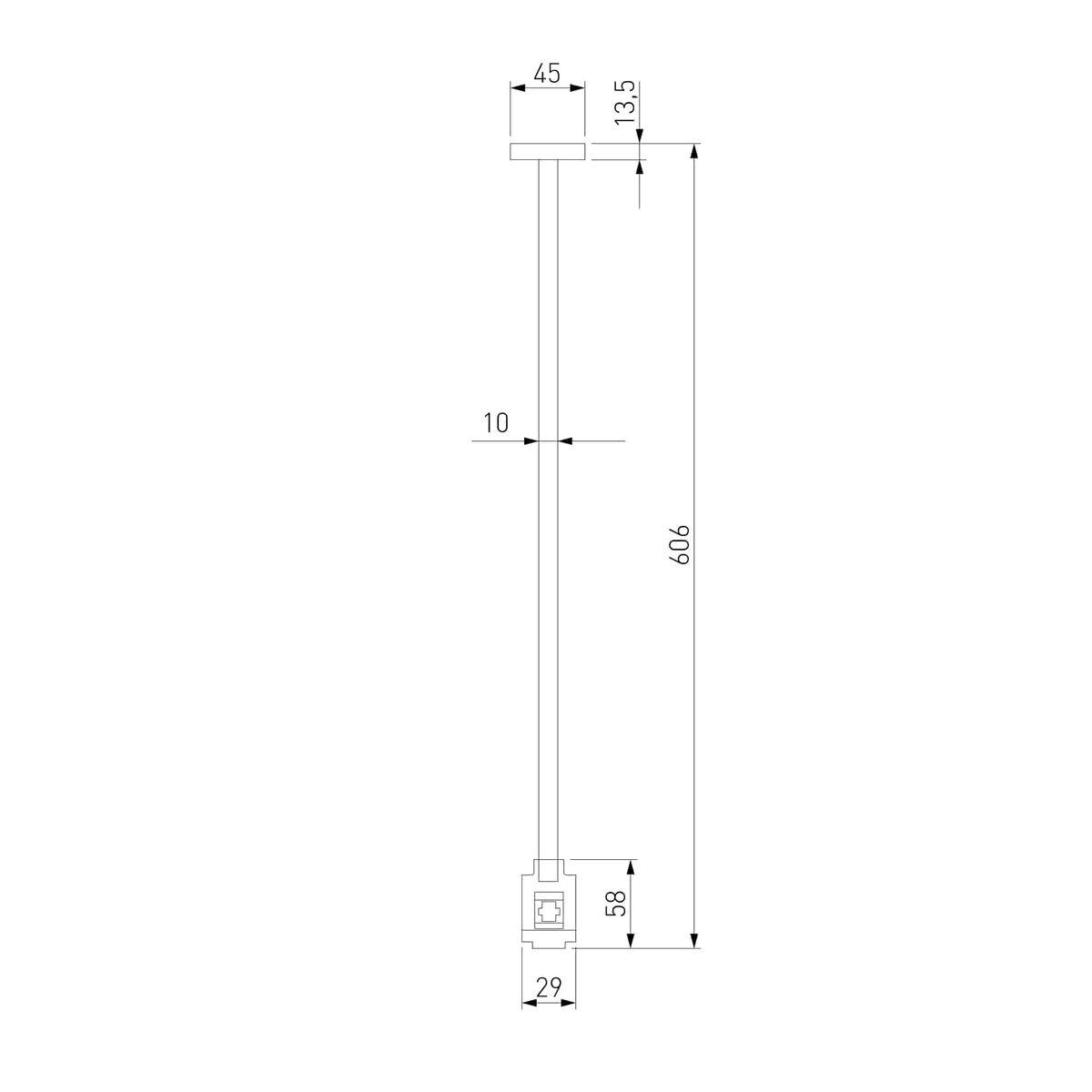 декоративная стойка elektrostandard esthetic magnetic 85151/00 a065447