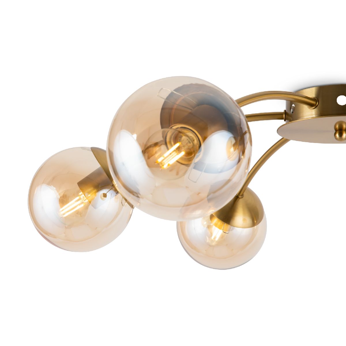 потолочная люстра freya blaze fr5158pl-06bs