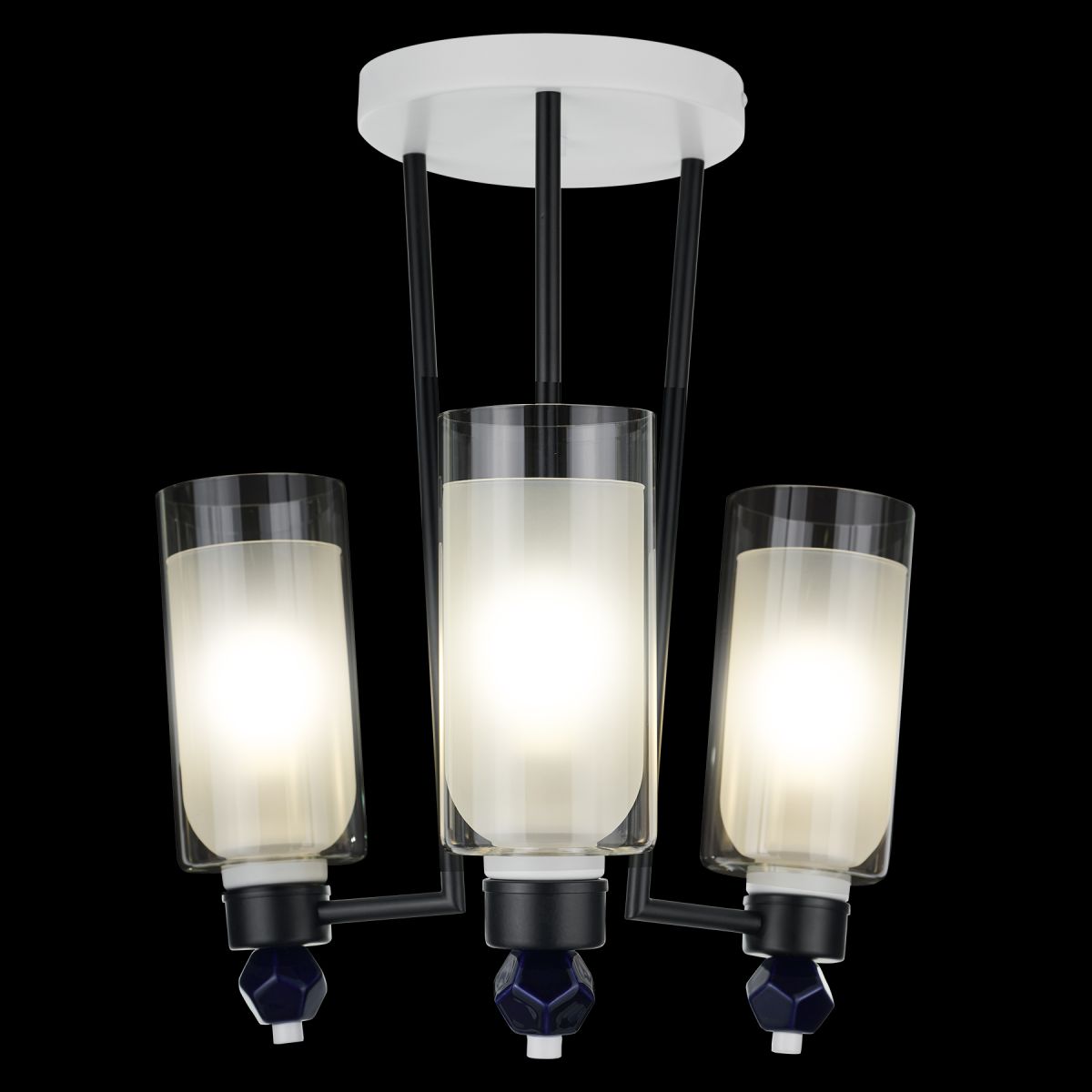 потолочная люстра 33 идеи chn902.03.wh17.wbl-m16tr