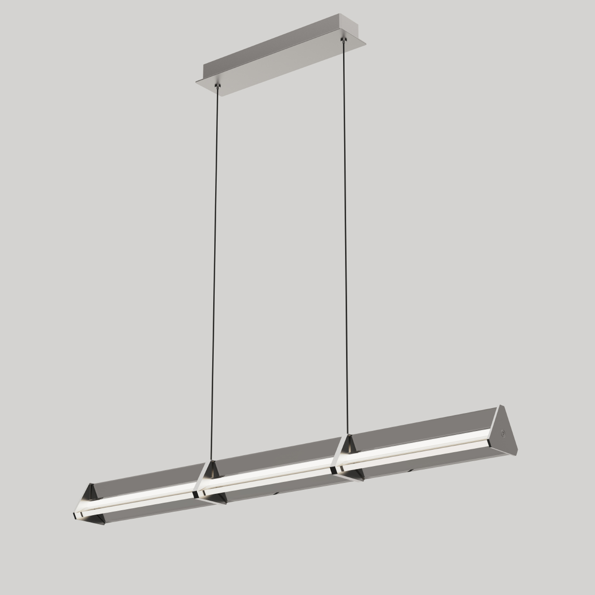 подвесной светильник delight collection md24001031-1a nickel/grey