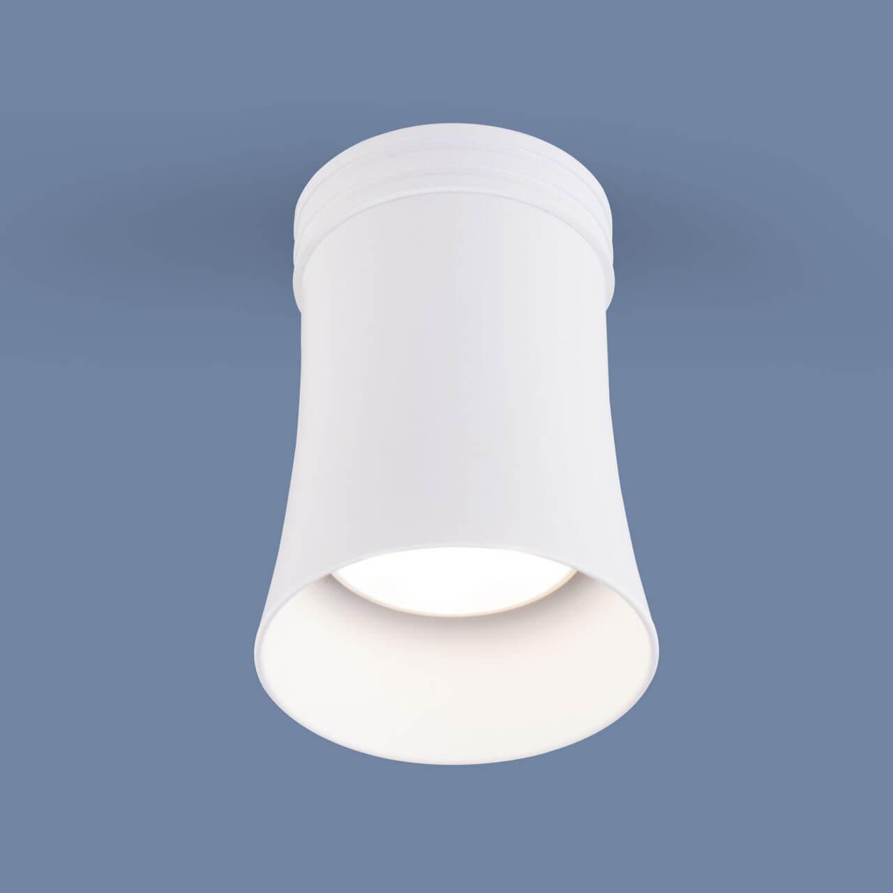потолочный светильник elektrostandard dln100 gu10 wh белый 4690389136146