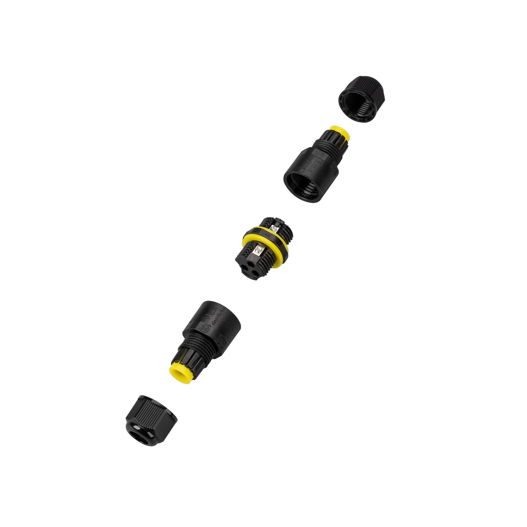 коннектор arlight neo-germ-3pin-wtw (4-8mm) 030756