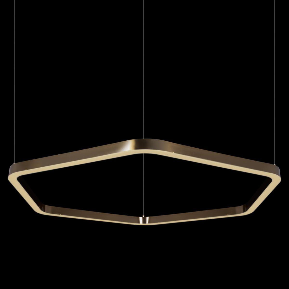 подвесной светодиодный светильник loft it titanium 10243xl gold