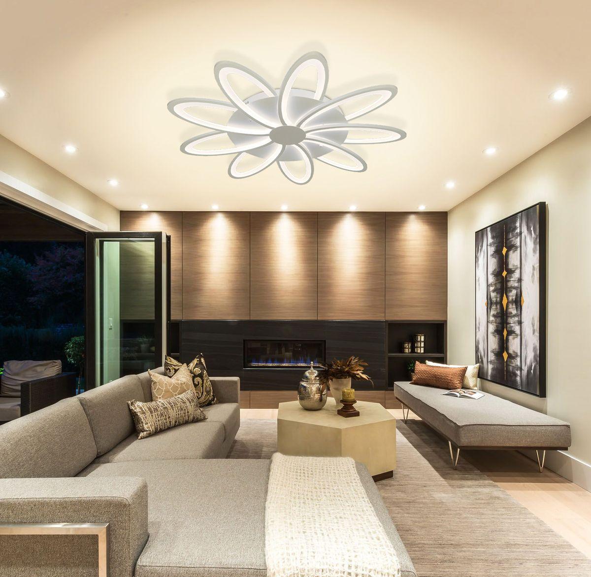 потолочная светодиодная люстра natali kovaltseva high-tech led lamps 82009