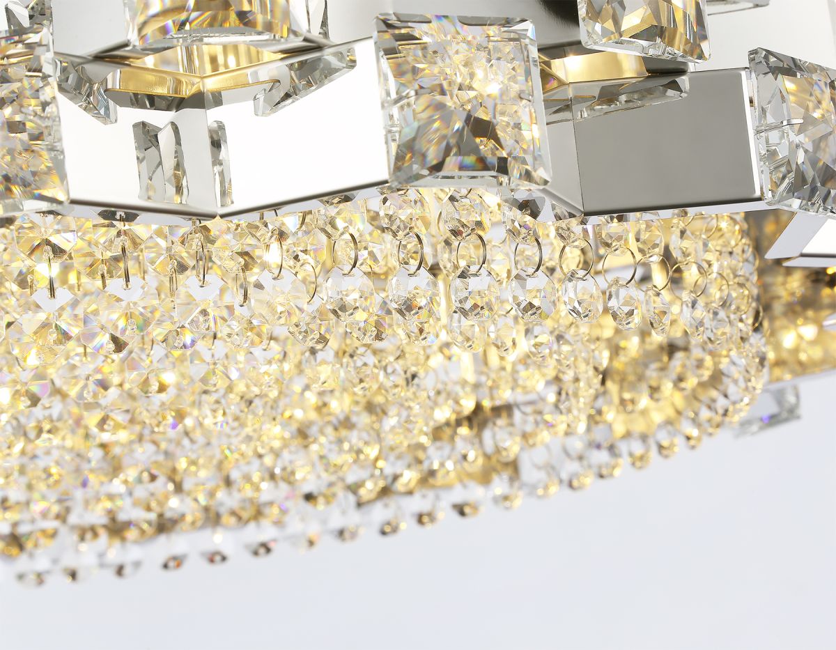 подвесная люстра ambrella light high light crystal lh41001