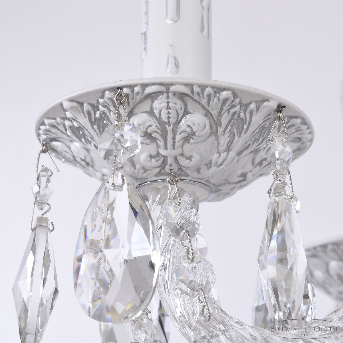 подвесная люстра bohemia ivele crystal al16302/6/160 wmn