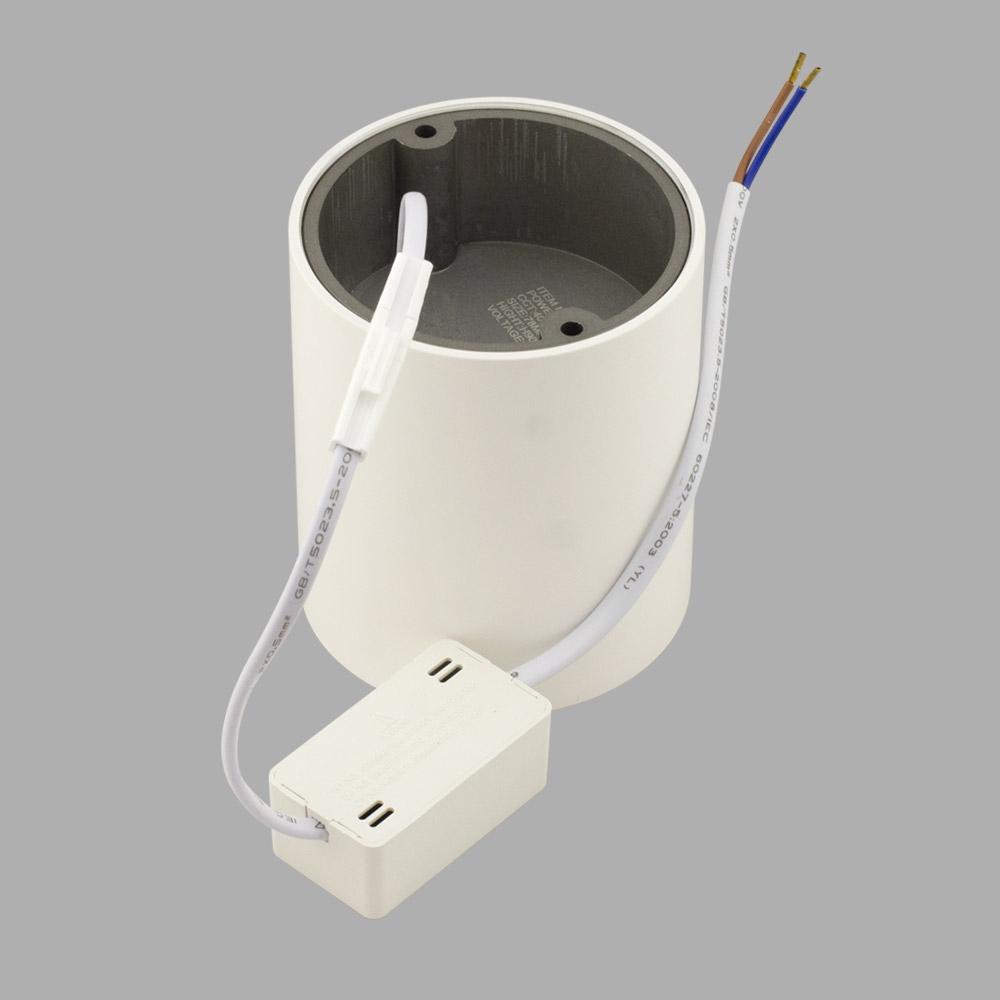 накладной светильник am group am481 bk+wh 10w