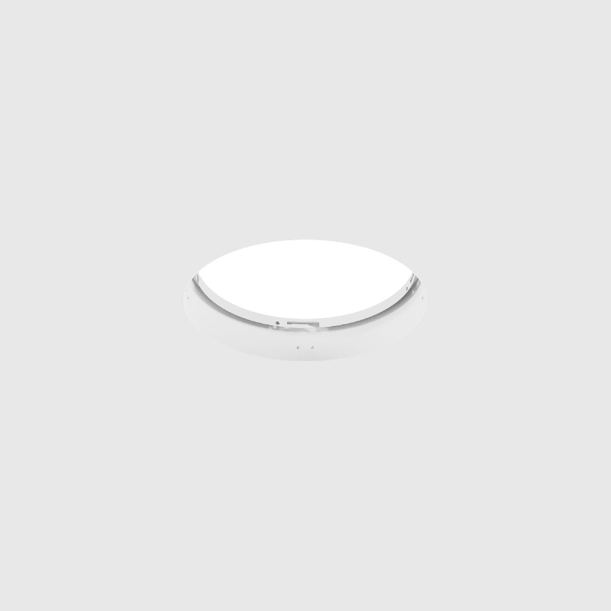 рамка для встраиваемого светильника maytoni downlight dla032-trs36-w