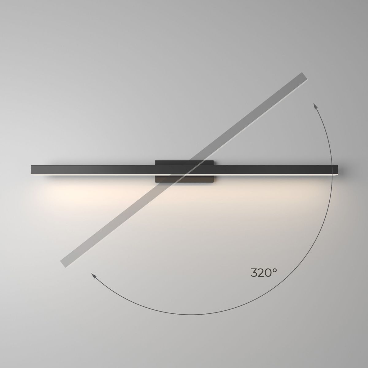 настенный светильник elektrostandard rino черный 40157/led 4690389217623 a071223