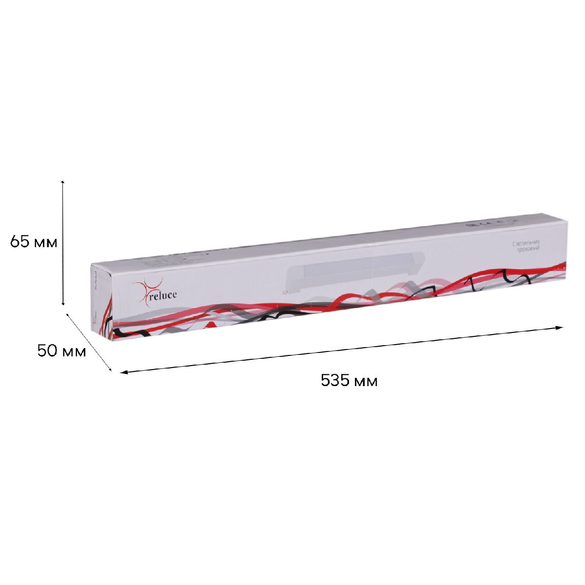 трековый однофазный светильник reluce 06186-9.3-001qy led30w wt