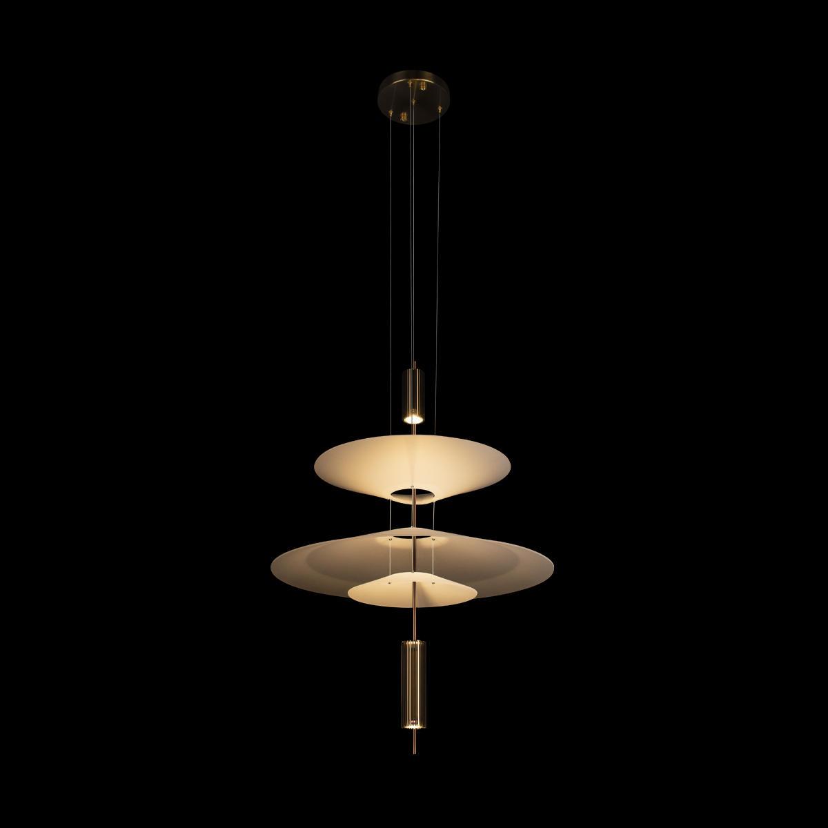 подвесной светильник loft it skylar 10244/b brass