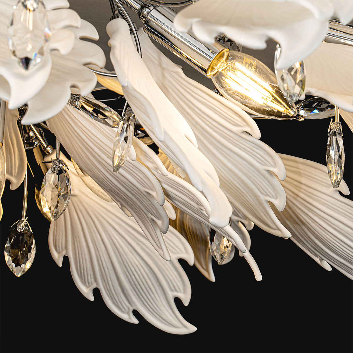 потолочная люстра modelux ml.6869.850 cr