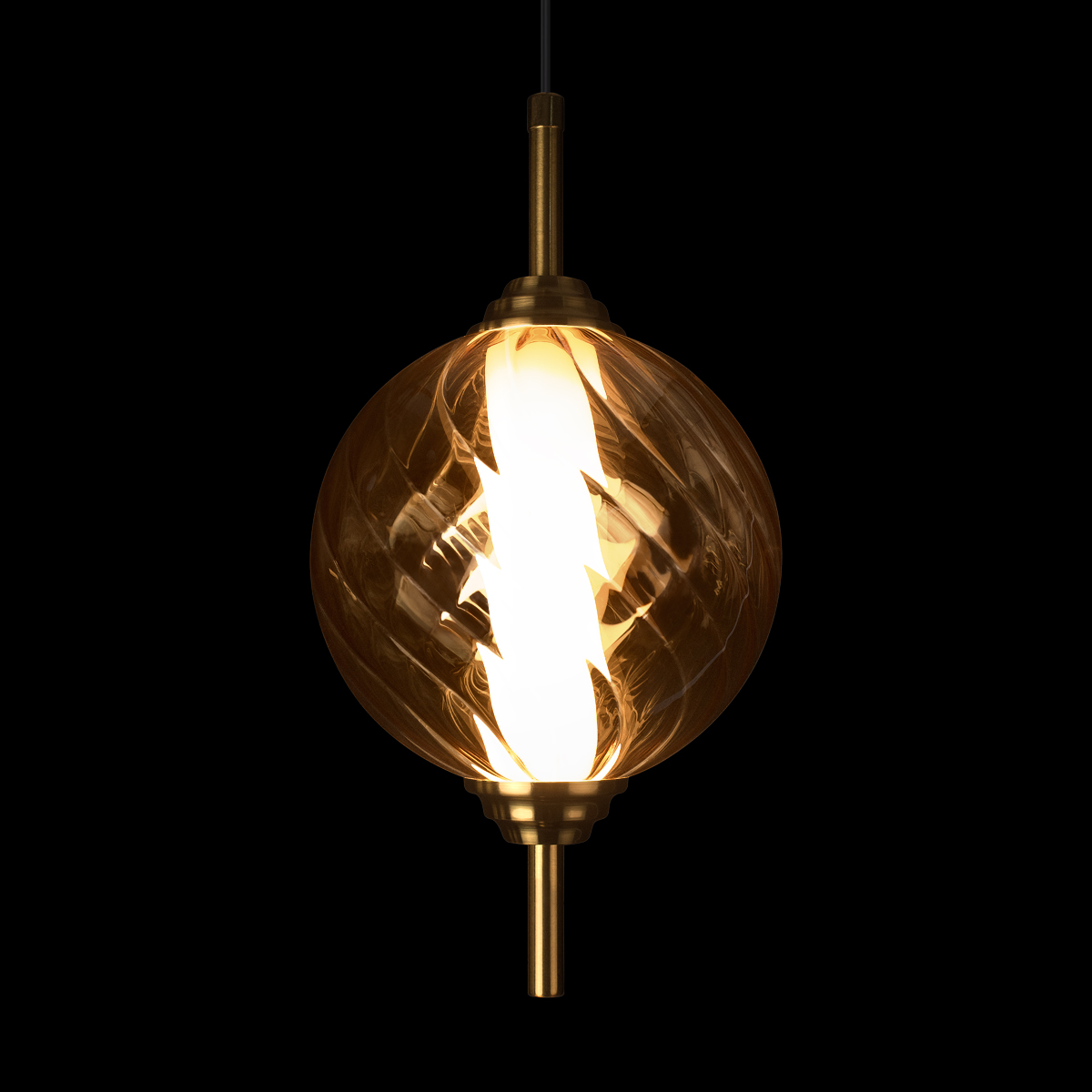 подвесной светильник loft it helix 10421/b amber