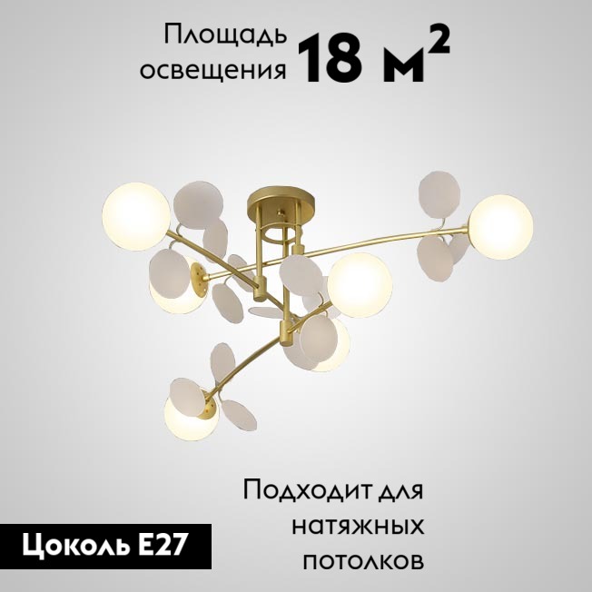 потолочная люстра imperiumloft matisse 194948-23