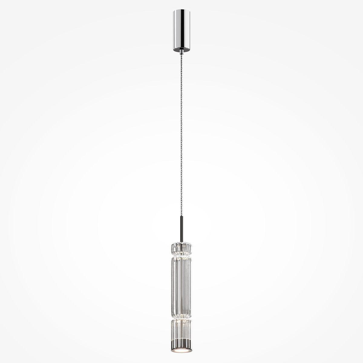 подвесной светодиодный светильник maytoni ordo mod272pl-l12ch3k1