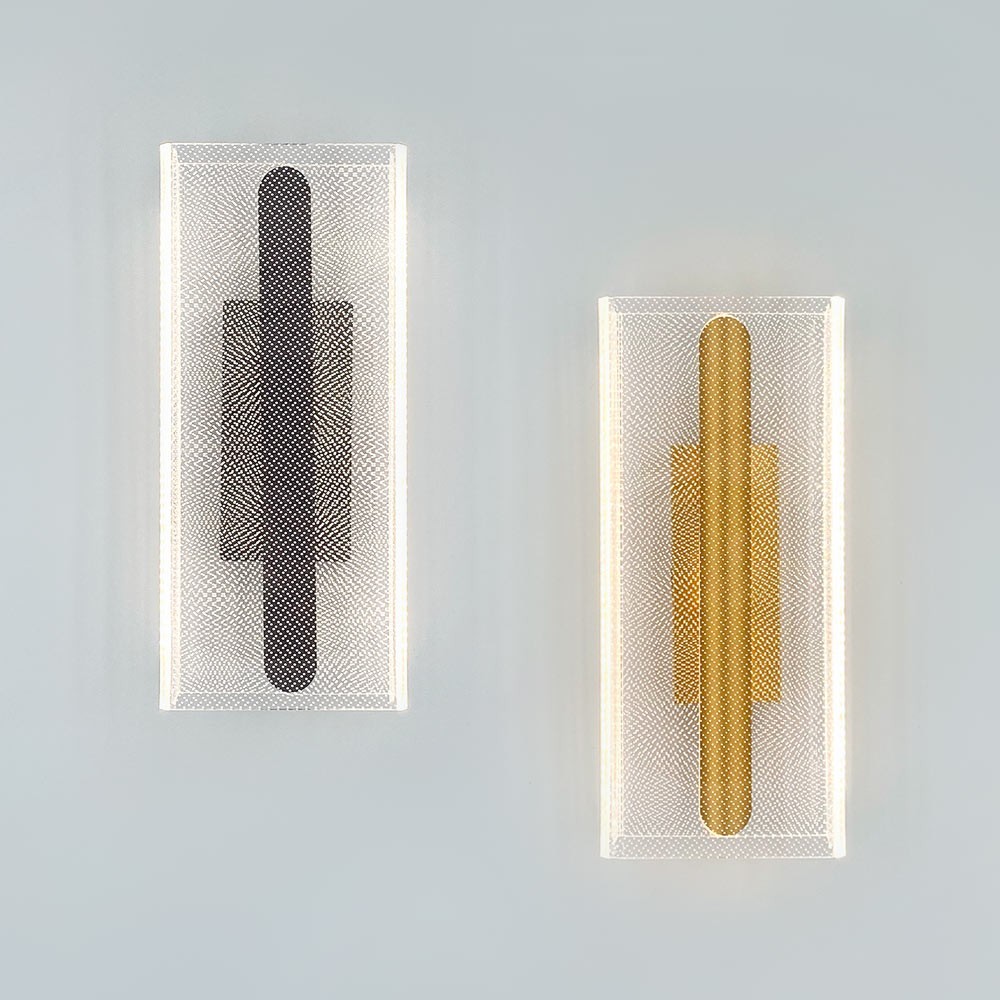 настенный светильник led4u l6342-01 gd
