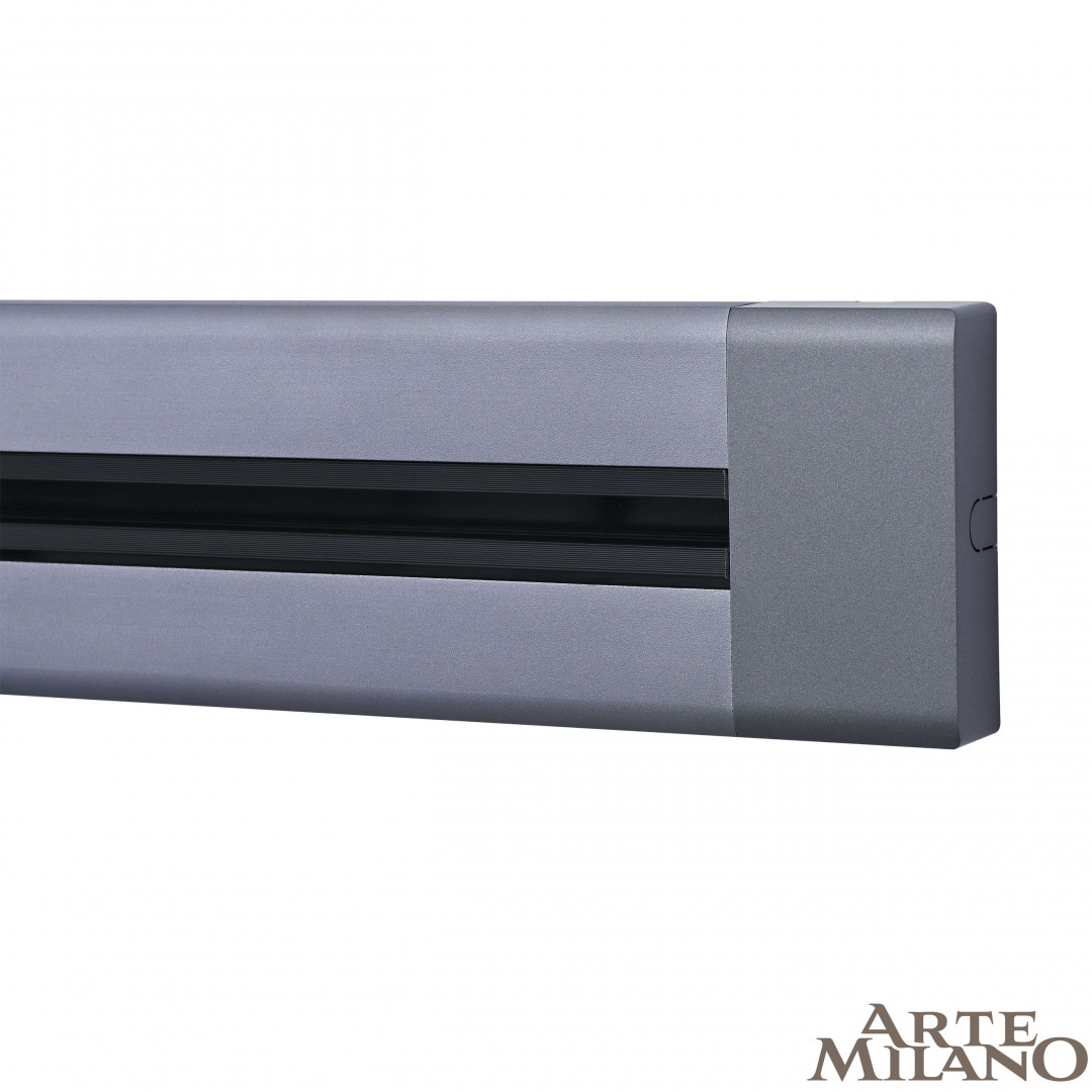 накладной шинопровод arte milano am-track-sockets 382301to/100 grey