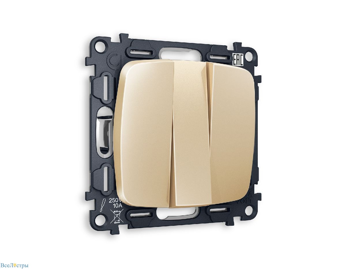 комплект механизма 3-кл выключателя ambrella volt omega mo605010