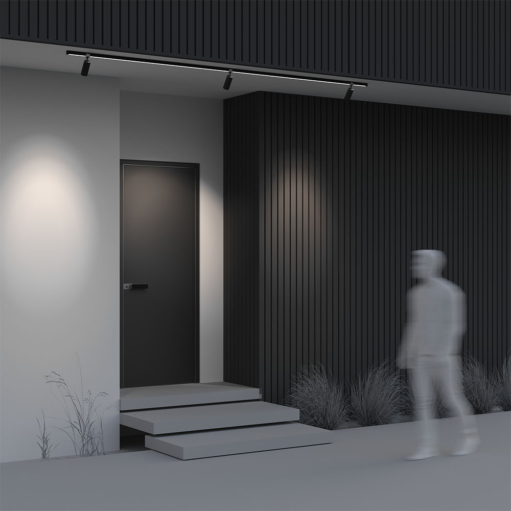 уличный трековый светильник maytoni focus o-tr01-1-s-16wb3k