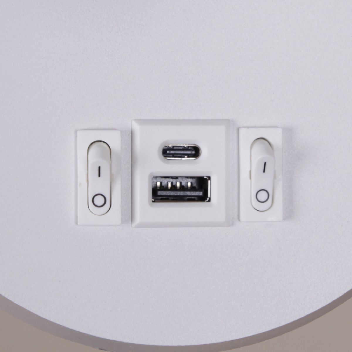 спот reluce 86203-9.2-001kt led12w+usb wt