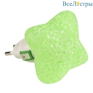 DTL-309-Звездочка/Green/1LED/0,1W